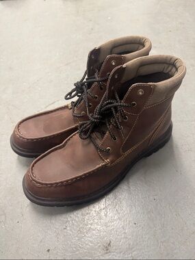 Dockers Men's Brown Lace-Up Ankle Boots